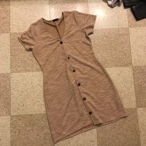 Button up dress